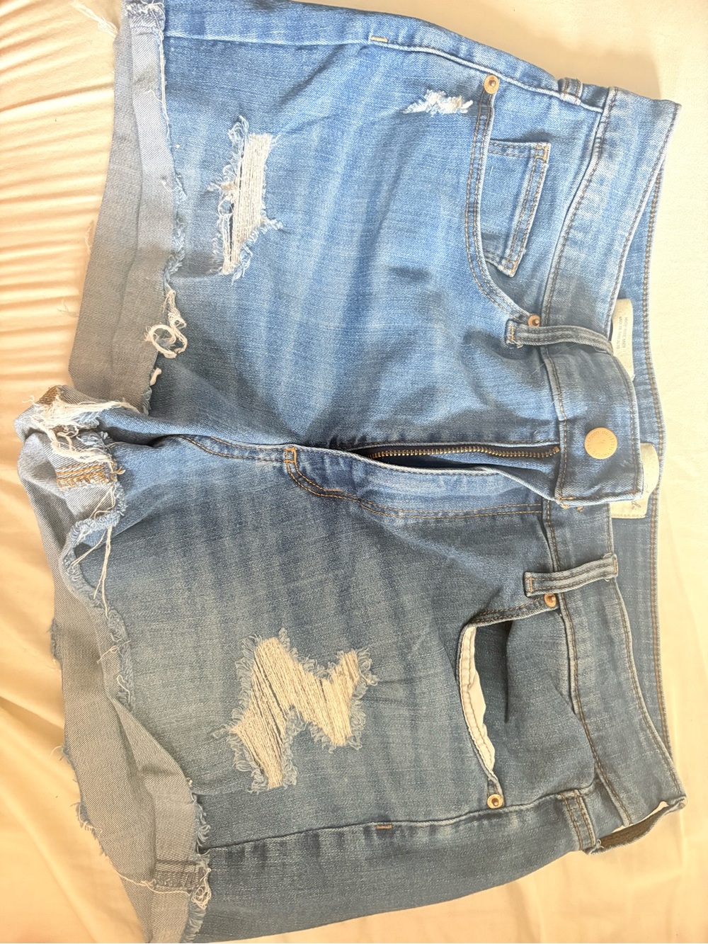 Universal Thread Light Blue Distressed Denim Cutoff Shorts